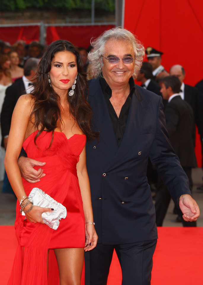 Flavio Briatore (63 lata) i Elisabetta Gregoraci (33 lata)