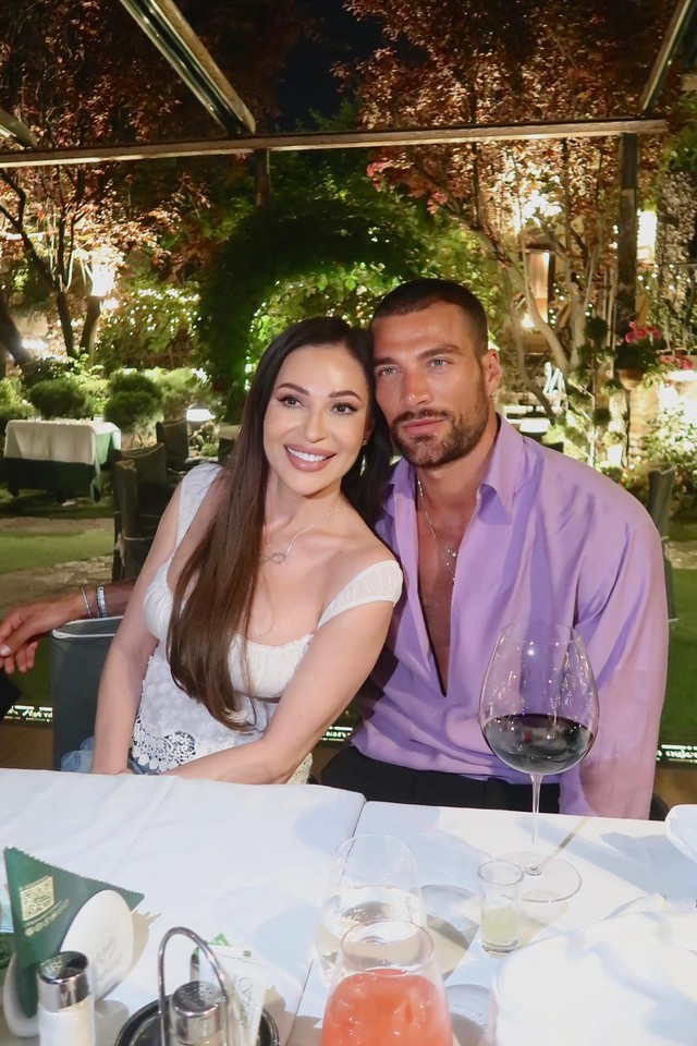Svetlana Ražnatović Ceca i Simon Suzina (Foto: Privatna arhiva)