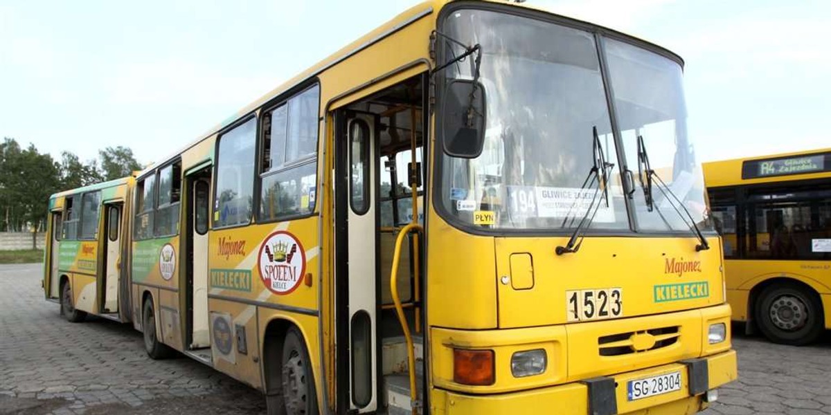 Autobus z 60 pasażerami porwany w Gliwicach!