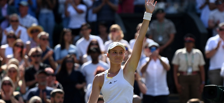 Finał Wimbledonu. Rybakina z pierwszym tytułem wielkoszlemowym w singlu