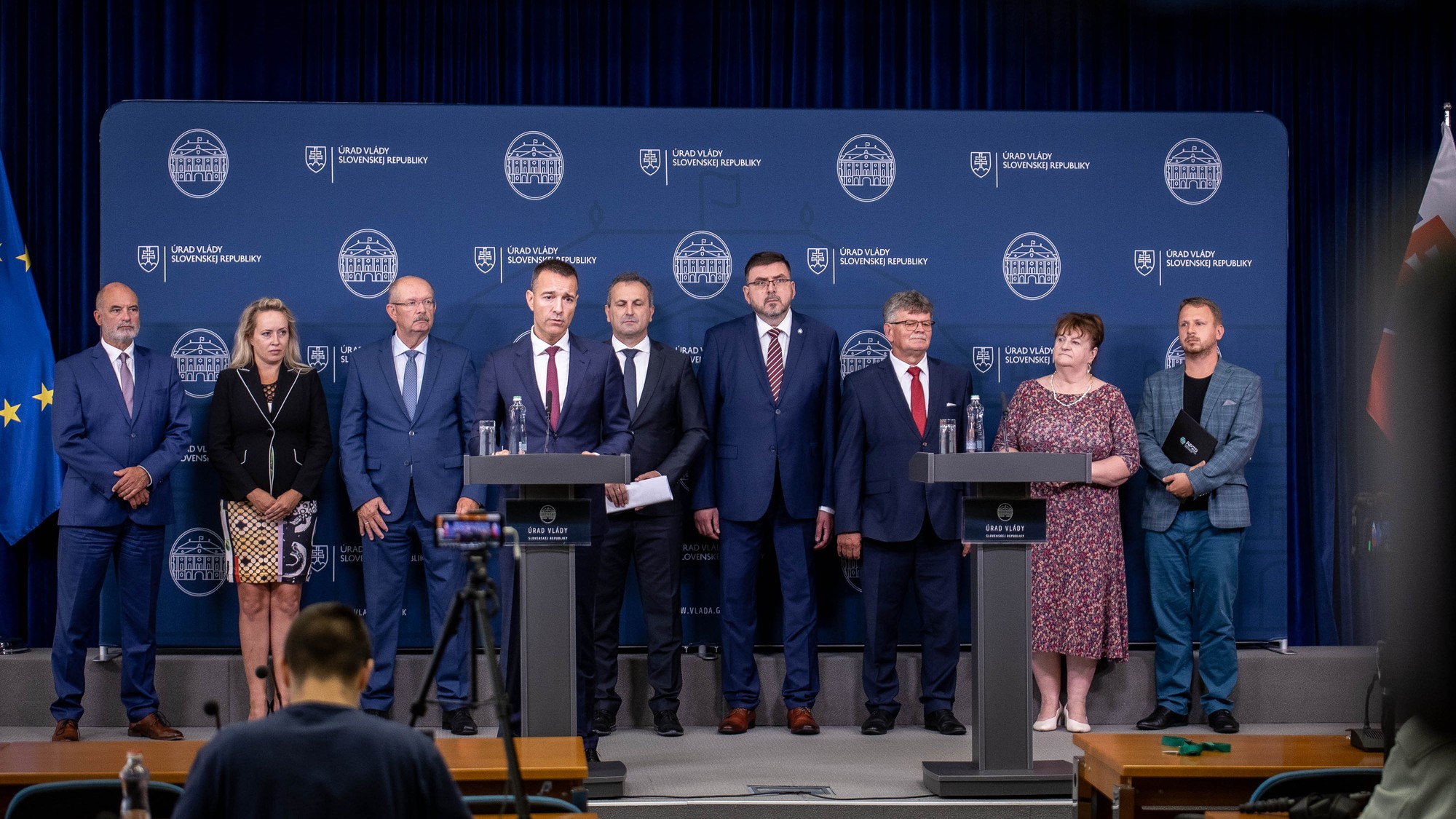 Tlačová konferencia k zmenám v školstve