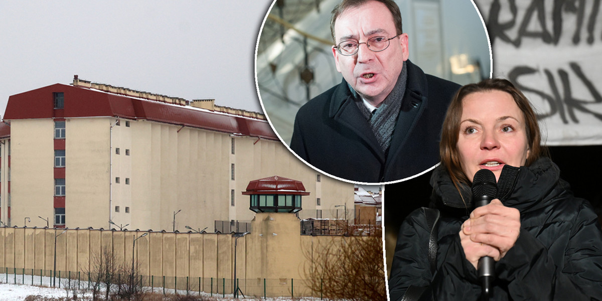 Barbara Kamińska mówi, że jej mąż Mariusz Kamiński marznie w więzieniu w Radomiu.