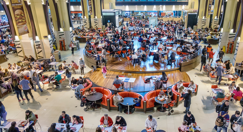 Abasto mall food court