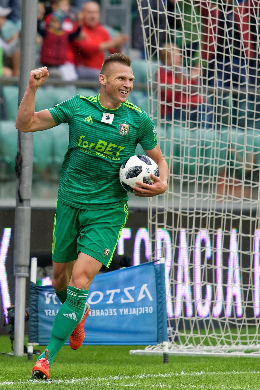 Pilka nozna. Ekstraklasa. Slask Wroclaw - Piast Gliwice. 23.09.2018