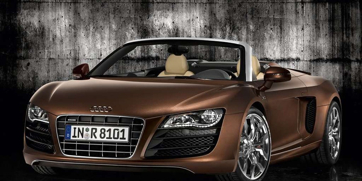 Nowa super bryka: Audi R8 Spyder