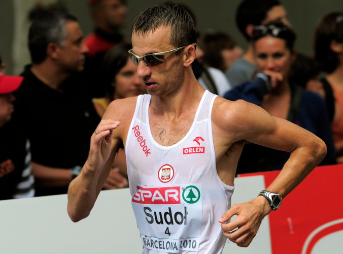 Srebro dla Polaka w chodzie