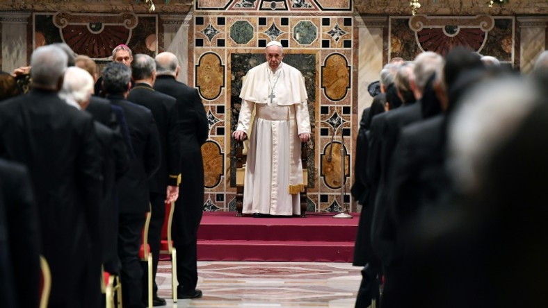 The pontiff decried "a general lack of trust (and) a crisis of credibility in international political life"
