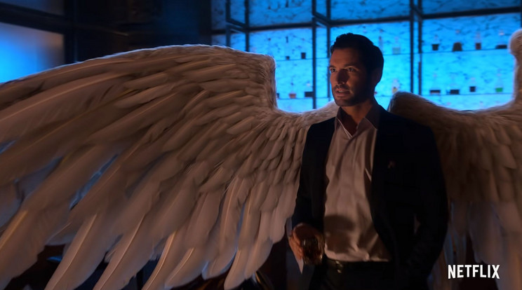 Lucifer (Tom Ellis) megunta a pokol fölötti uralkodást és Los Angelesbe költözött, hogy az emberek idegein táncoljon / Fotó: Netflix