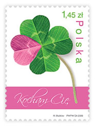 Polski 'zakochany' znaczek najładniejszy na świecie