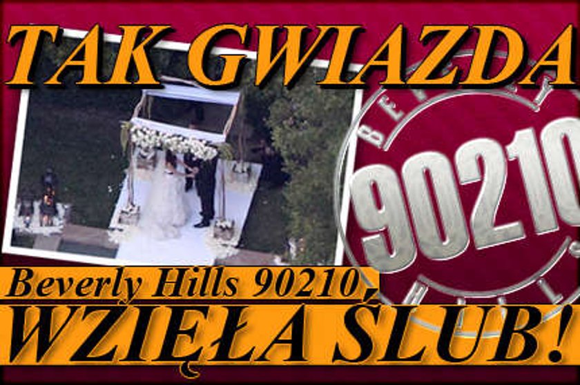 Tak gwiazda BH 90210 wzięła ślub!