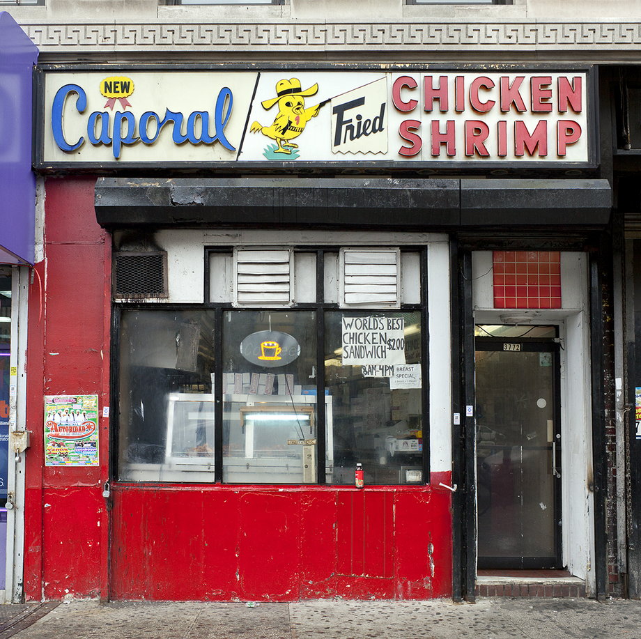 Many of the shops they've photographed, including this one, have already closed. "Almost two-thirds of the stores we photographed for our first book have already disappeared," they said. "Even in our latest [book], which was published in November 2015, over 20% of the small businesses we documented have closed."