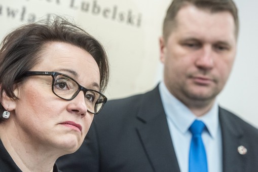 Anna Zalewska i Przemysła Czarnek