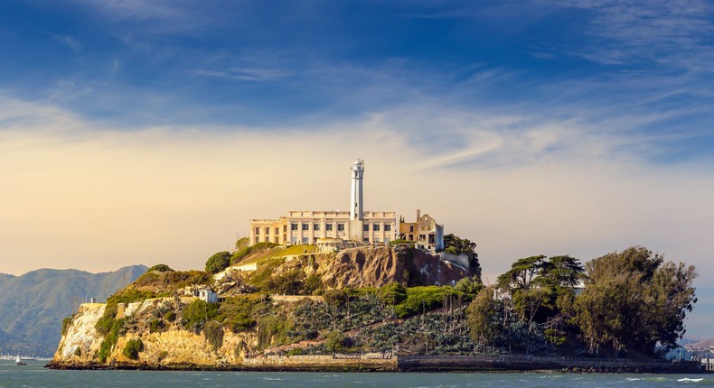 Alcatraz Island in San Francisco, California.f11photo/Shutterstock