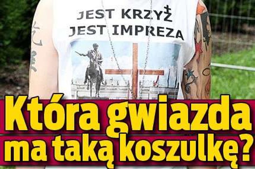 Która gwiazda ma taką koszulkę?