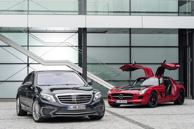 Mercedes S 65 AMG i SLS AMG GT FINAL EDITION