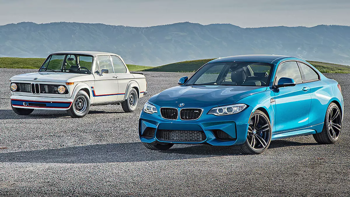 Nowe BMW M2 spotyka BMW 2002 Turbo - legenda znów prowokuje