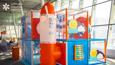 Na Lotnisku Chopina otwarto trzy place zabaw dla dzieci