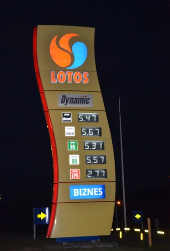 Ceny benzyny, oleju napędowego i gazu LPG w 2013 roku