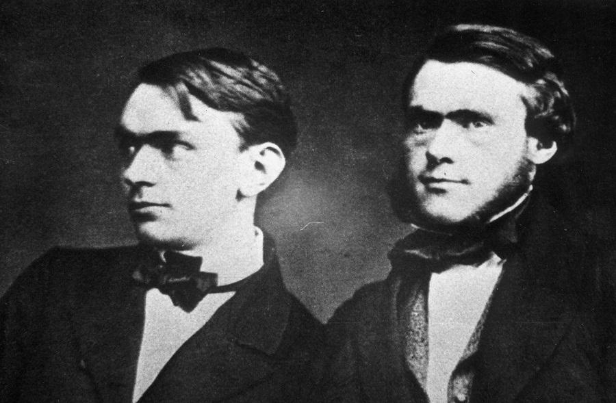 Alfred i jego brat Ludwig Nobel