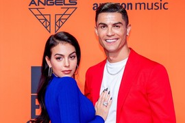 Kristijano Ronaldo sa Georginom Rodrigez