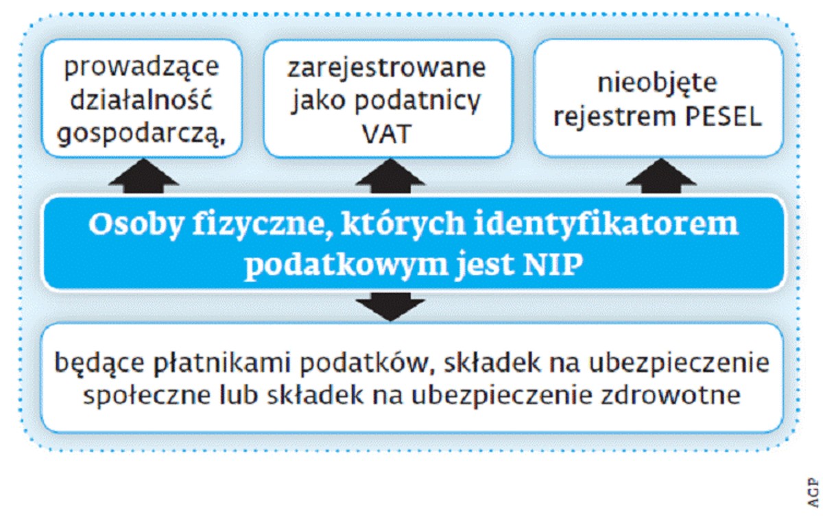 Podmiot wnoszący podanie musi podać identyfikator podatkowy