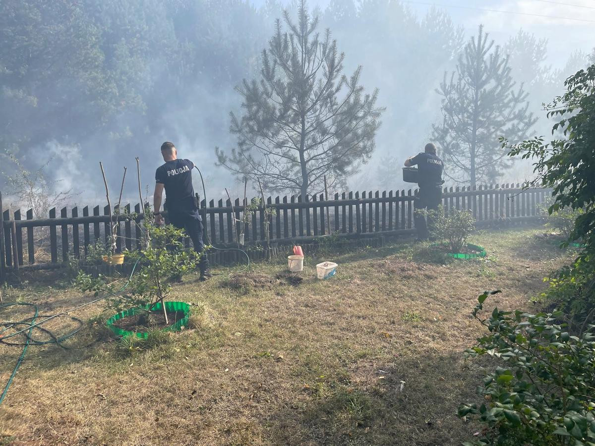 Ewakuacja mieszkańców. Akcja ratunkowa w Michałowie