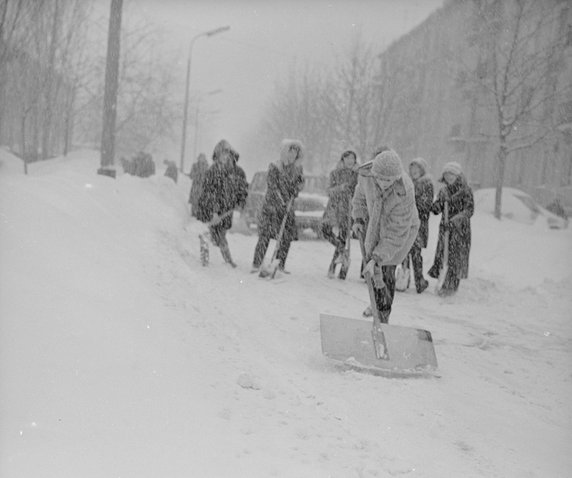 Zima stulecia w Warszawie w 1979 r.