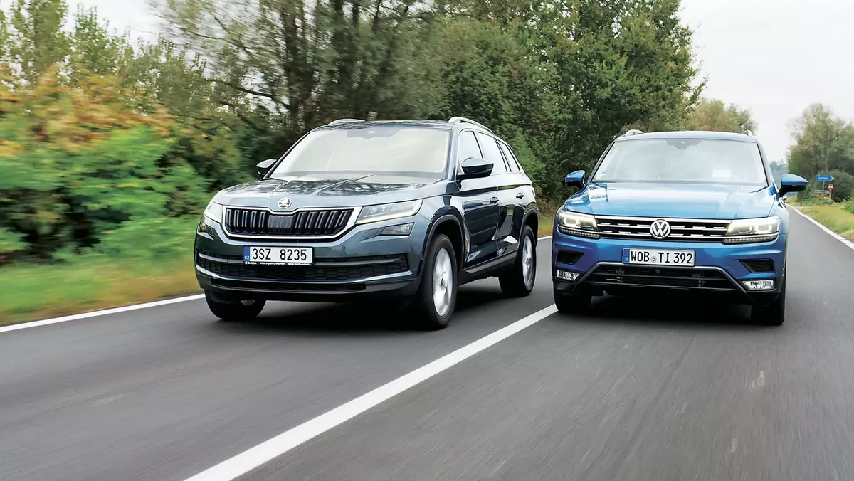 Porównanie: Skoda Kodiaq kontra VW Tiguan