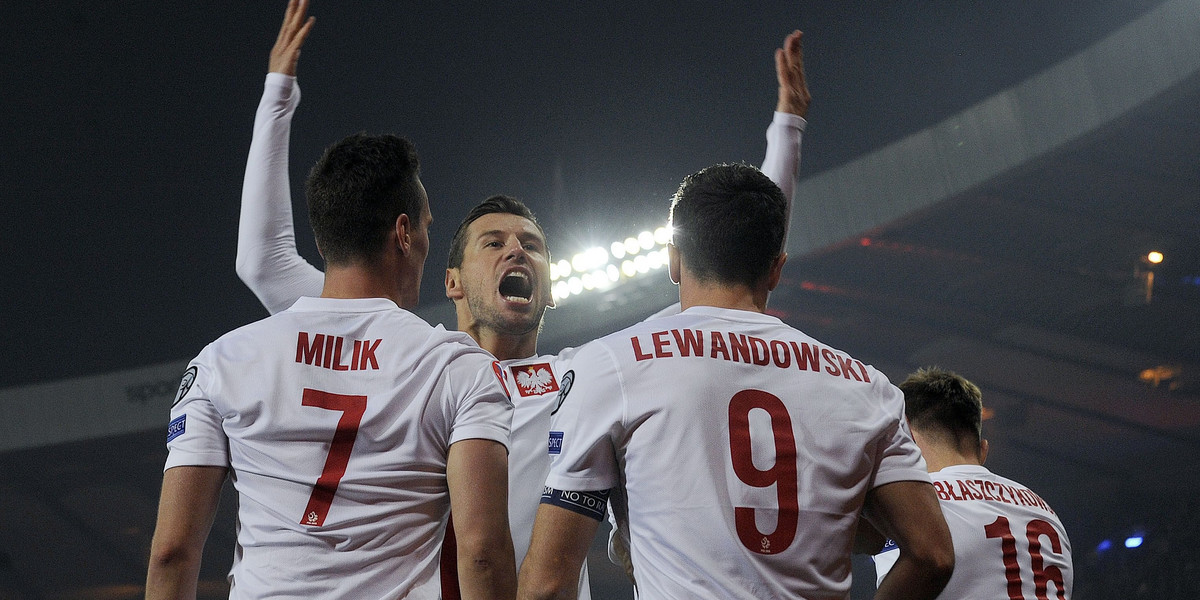 Milik Krychowiak Lewandowski