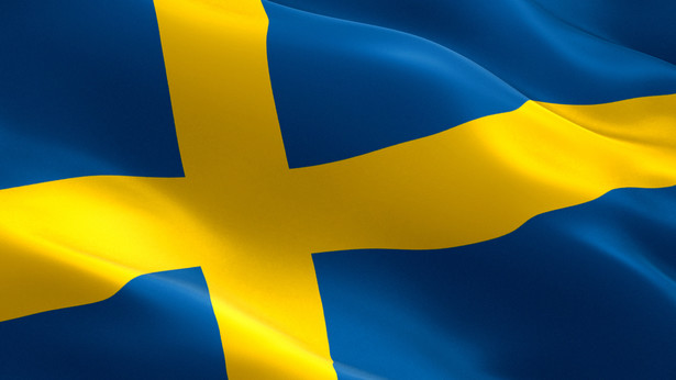 Szwecja flaga kraj państwo