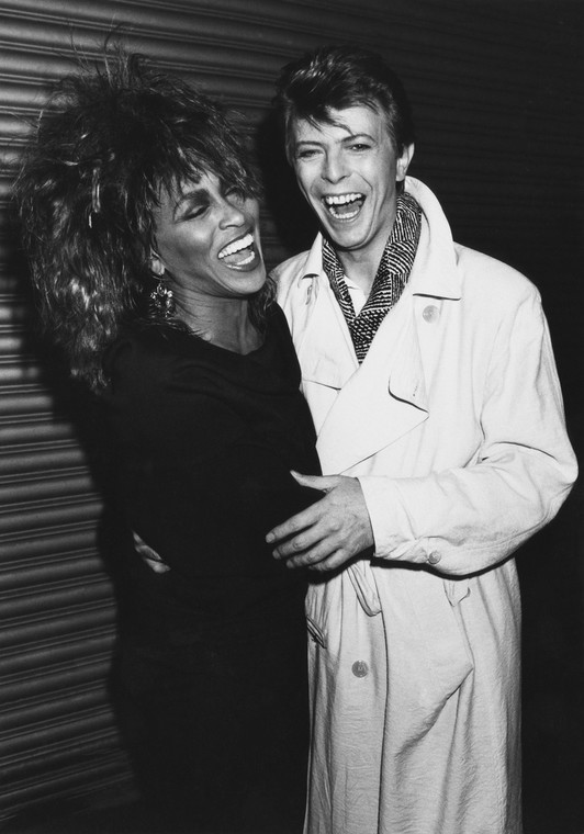 Tina Turner i David Bowie w 1985 roku