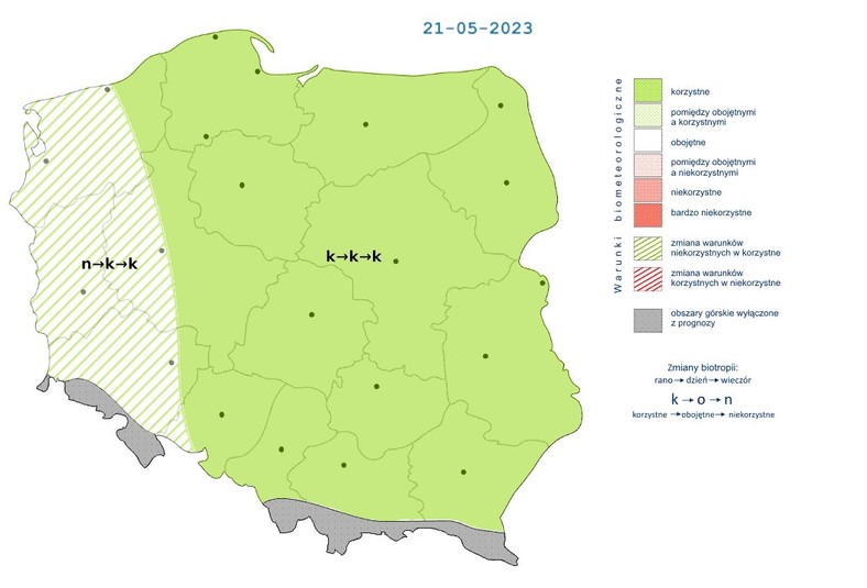 Pogoda wpłynie dziś korzystnie na nasze samopoczucie