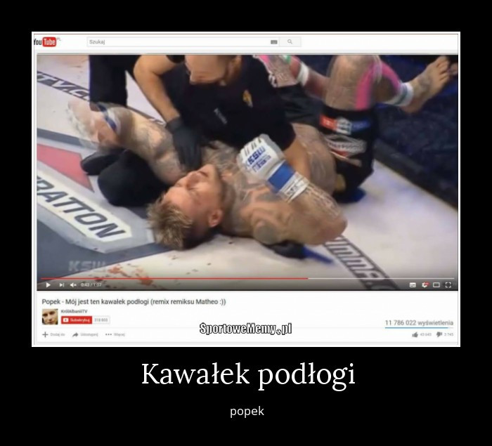 KSW 37: Pudzian znokautował Popka - memy po walce