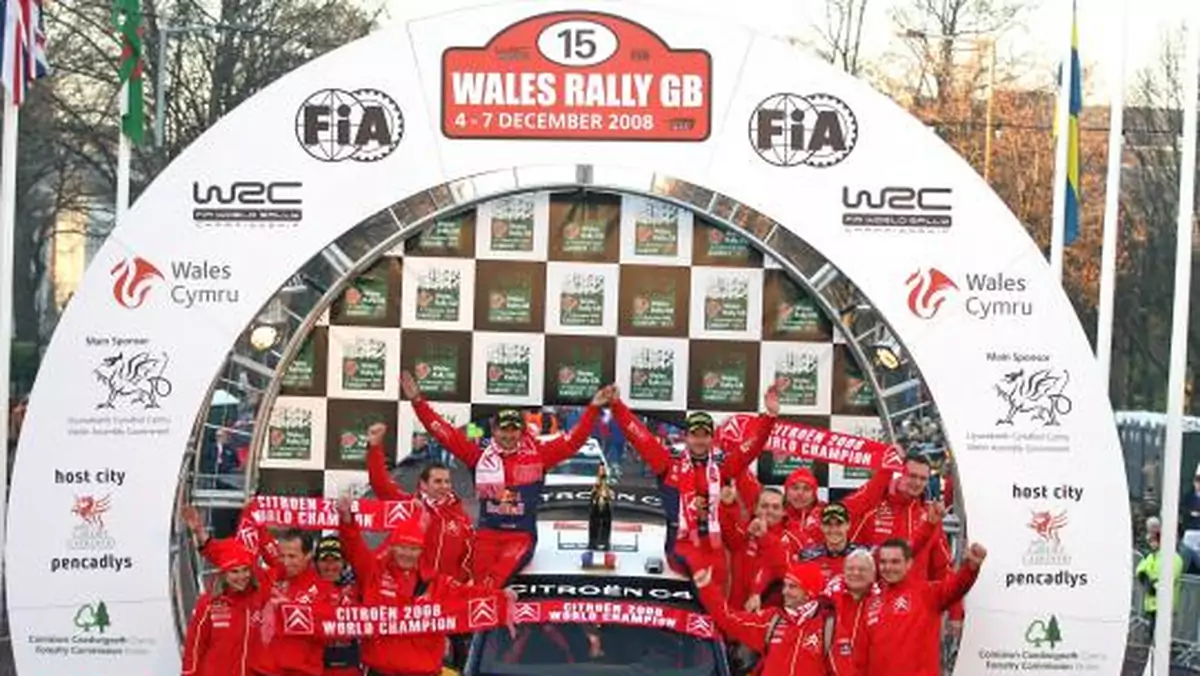 Ostatnia runda WRC - Citroën mistrzem, Ford drugi