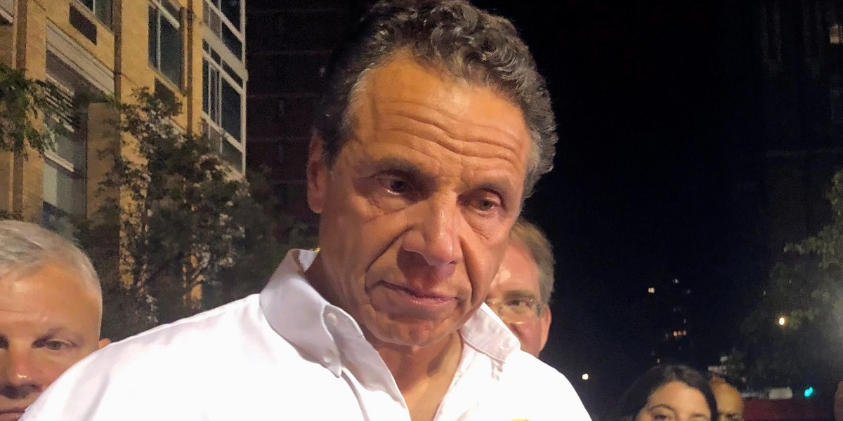 Gubernator Andrew Cuomo