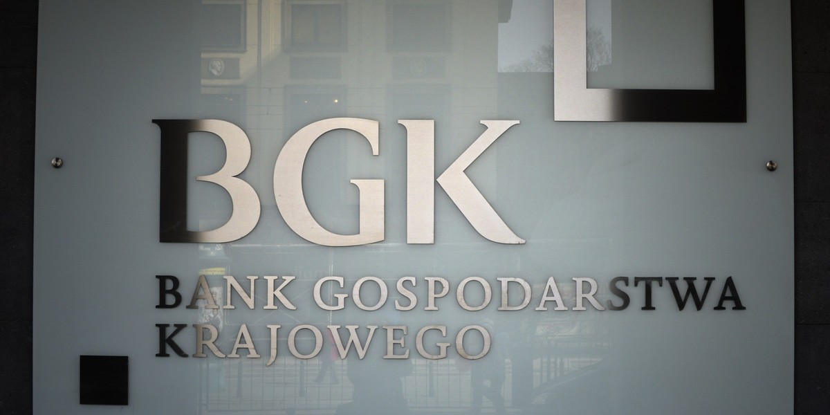 Bank Gospodarstwa Krajowego przewiduje udzielenie kredytów w woskości 6 mld zł