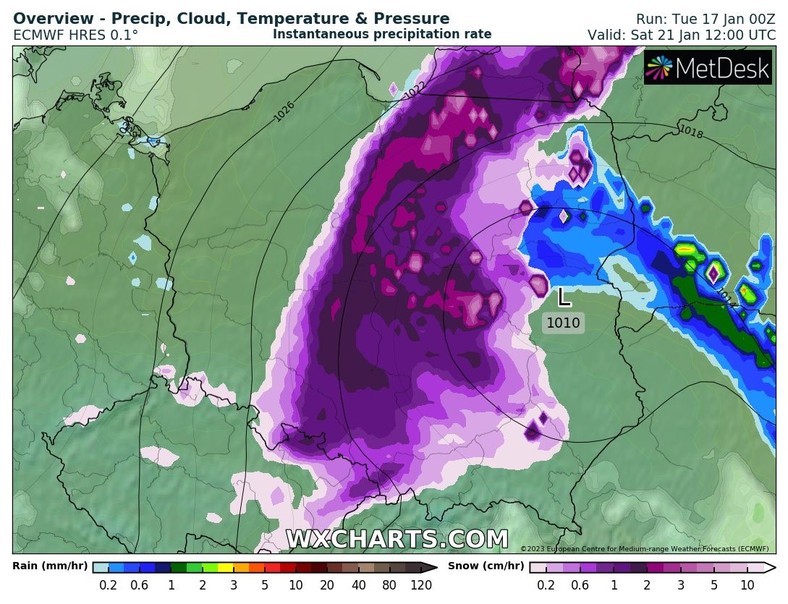 W weekend nawiedzić mogą nas następne śnieżyce.