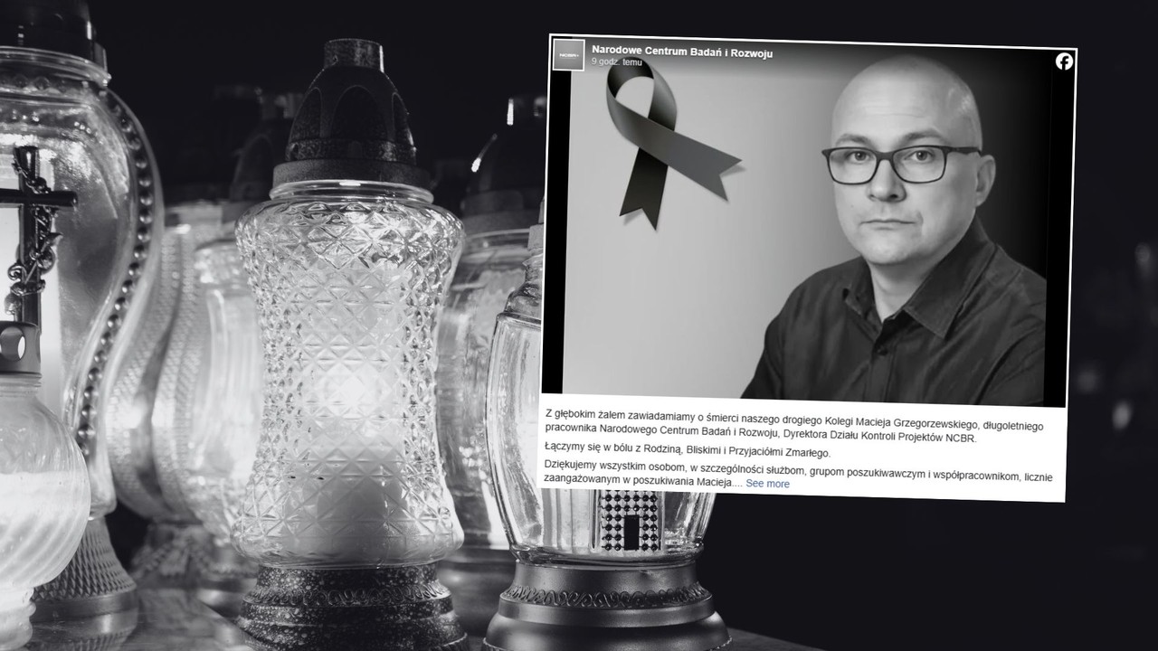 Zaginiony dyrektor NCBR nie żyje. Tak pożegnali go współpracownicy