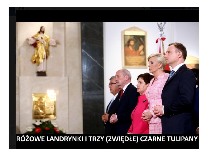 Antoni Macierewicz, Beata Szydło, Agata Kornhauser-Duda i Andrzej Duda