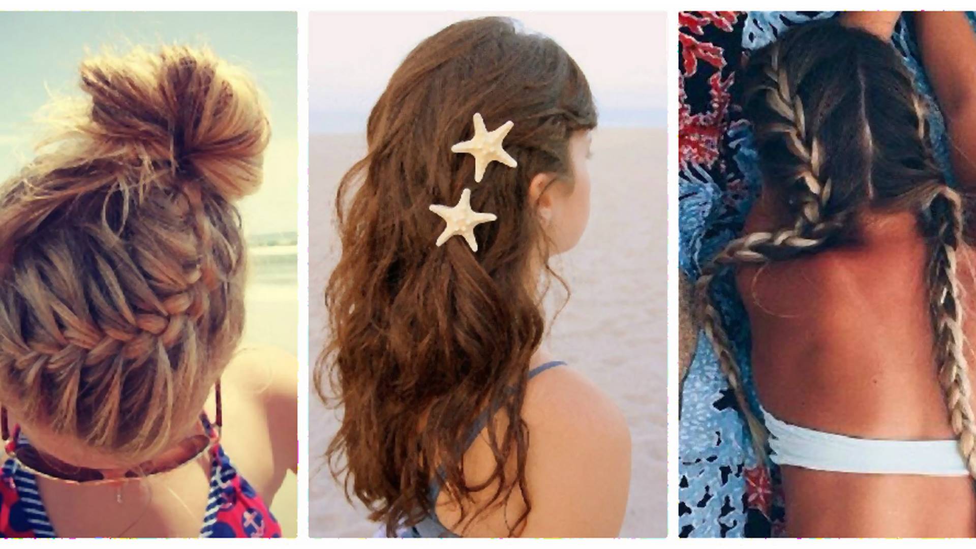 15 pomysłów na szybkie fryzury na plażę ukochane przez użytkowniczki Pinteresta (chronią przed wiatrem i słońcem)