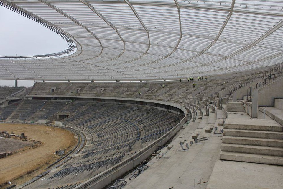 Stadion Śląski ma już telebimy