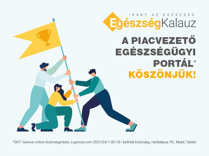 Az EgészségKalauz.hu a piacvezető egészségügyi portál