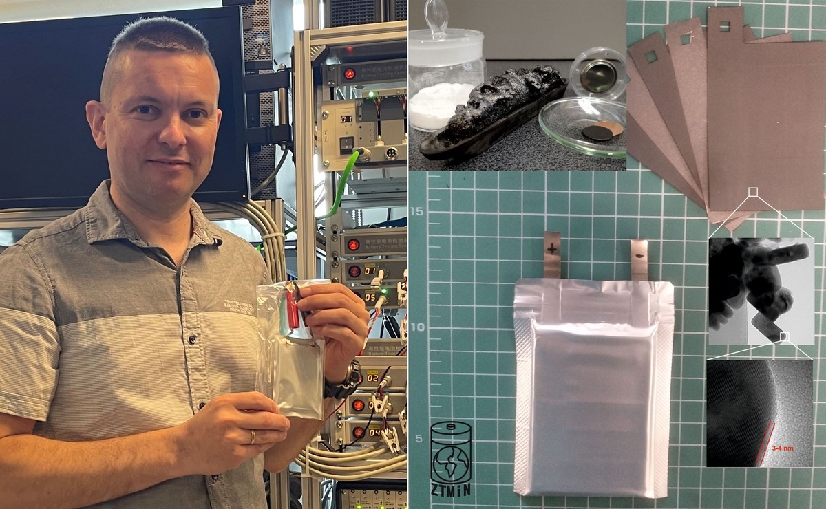 Samochód elektryczny czeka rewolucja? Koniec z pożarami aut na prąd? Trzy wynalazki mogą odmienić elektromobilność - prof. Marcin Molenda z Uniwersytetu Jagiellońskiego wraz z zespołem opracowali rozwiązania, które dają szansę pojawienia się nowych rozwiązań na rynku magazynów energii i akumulatorów