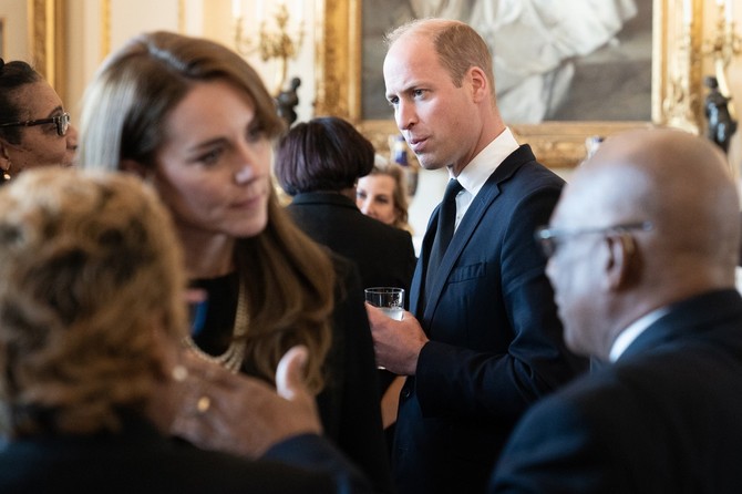 Kejt Midlton i princ Vilijam u Bakingemskoj palati foto. Stefan Rousseau/PA Images