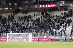 Liga francuska: Kibice doprowadzili do przerwania meczu w Metz