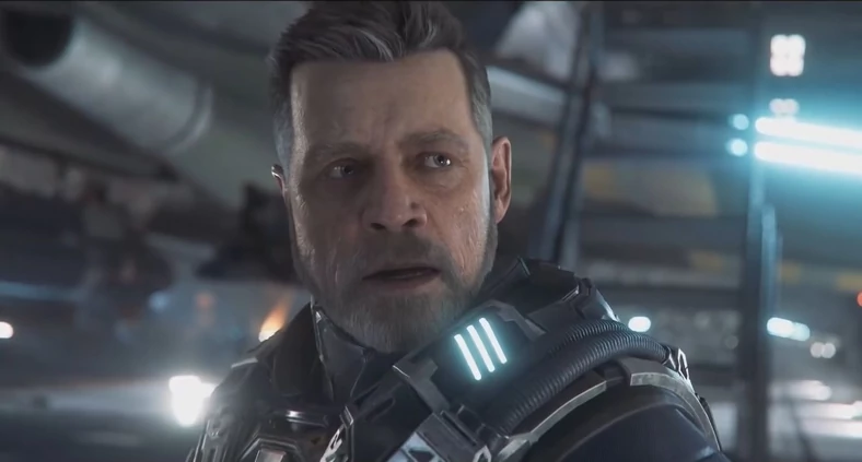 W grze Squadron 42 jedną z głównych ról gra Mark Hamill