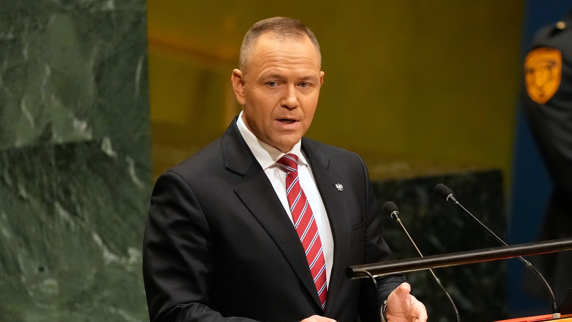 Poľský prezident Karol Nawrocki. 