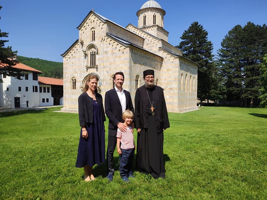 Karađorđevići u Dečanima