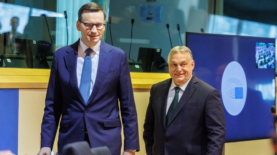 Mateusz Morawiecki i Viktor Orban