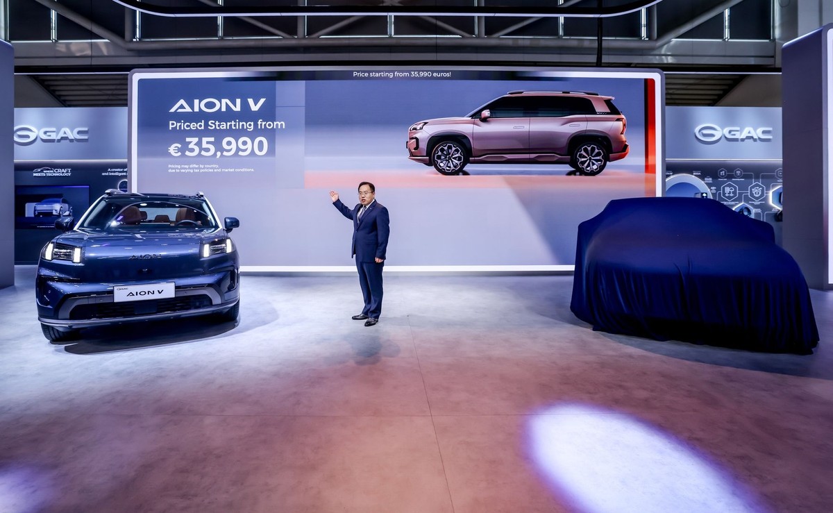 GAC Aion V na drodze wyróżni się charakterystyczną sylwetką. Nowy SUV będzie dostępny od września